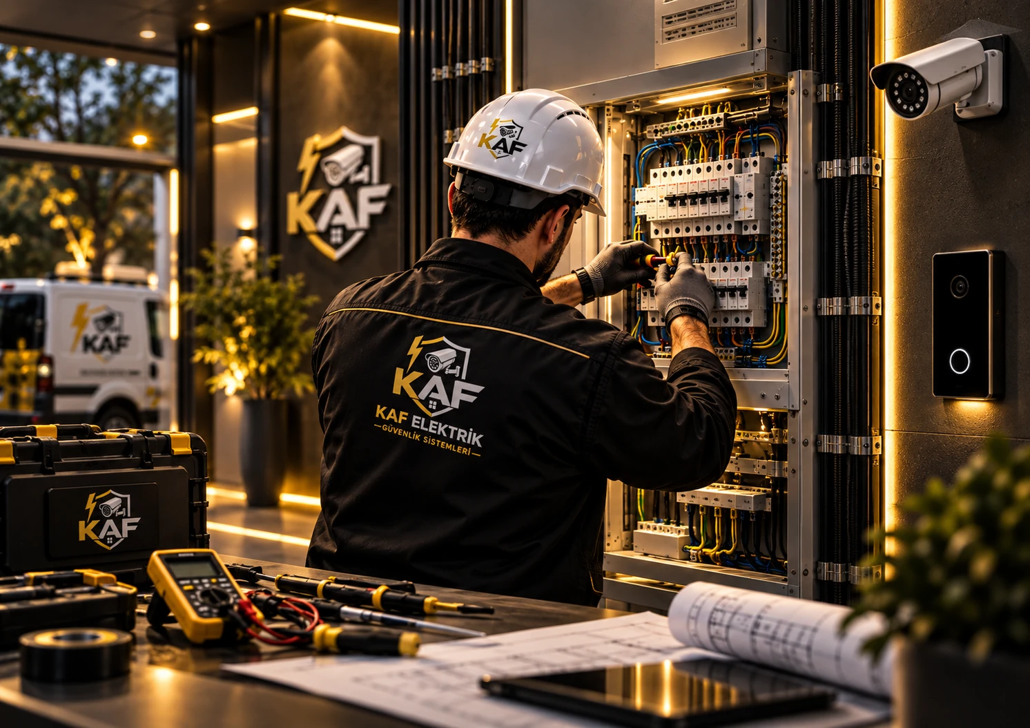 KAF Elektrik elektrik ve kamera güvenlik hizmetleri görseli